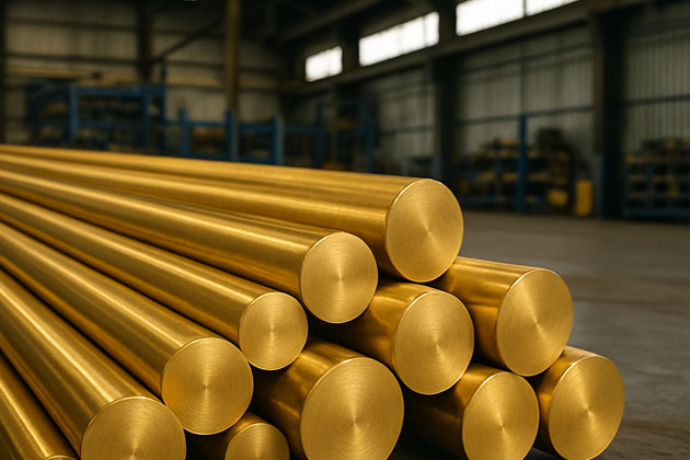 Jual Round Bar Kuningan – Supplier Batangan Kuningan Terlengkap & Terpercaya